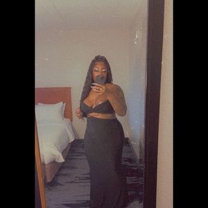2 piece maxi skirt set